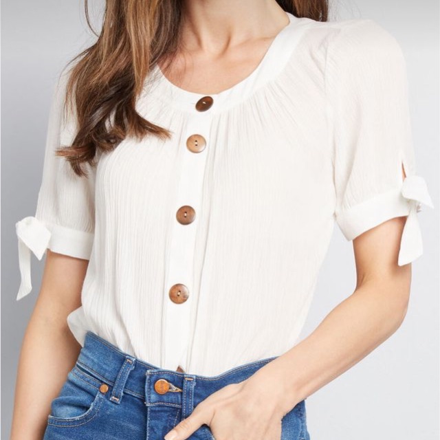 Modcloth Button Down Top